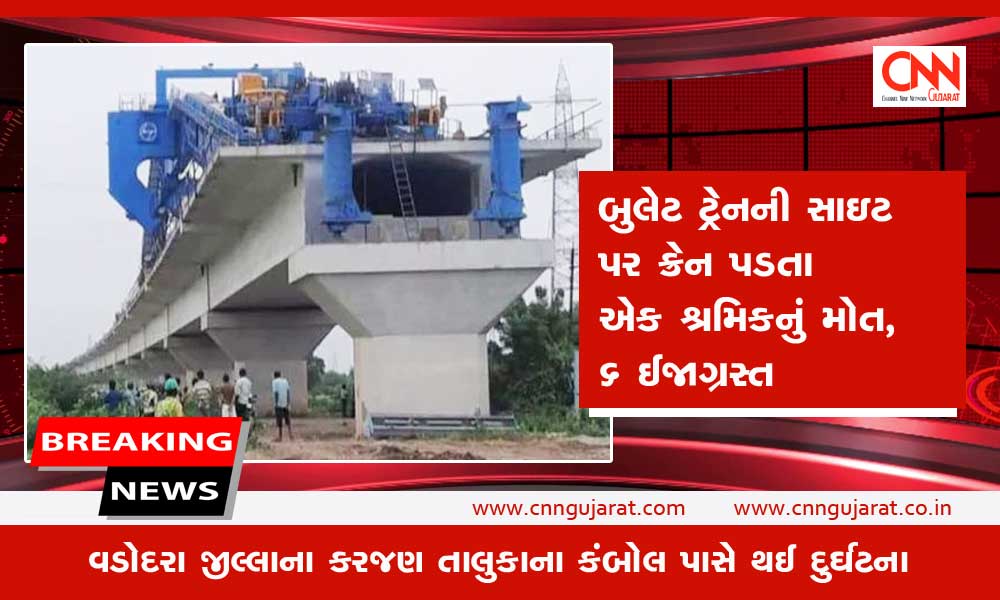 vadodara bullet train accident