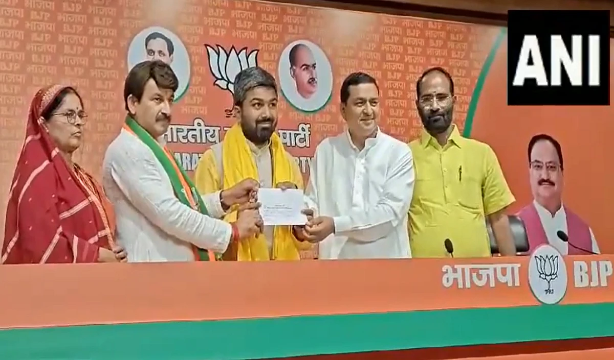 Manish Kashyap joins BJP