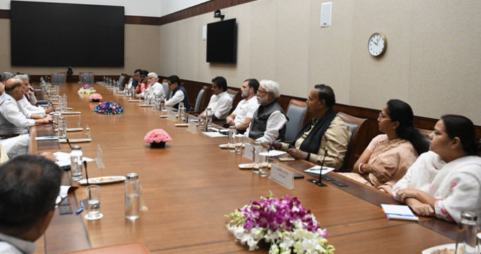 All-Party-Meeting-on-Bangladesh-Crisis.-CnnGujarat